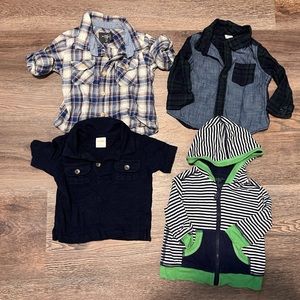 Baby boy tops / shirts 6-9 months